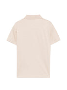 T-shirt per bambino Roberto Cavalli Kids beige con colletto classico - Rubino Kids