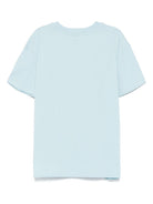 T-shirt per bambino Stella McCartney Kids azzurro con stampa grafica - Rubino Kids