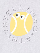 T-shirt per bambino Stella McCartney Kids grigia con stampa grafica - Rubino Kids