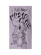 T-shirt per bambino Stella McCartney Kids grigio con con scritta grafica sul davanti - Rubino Kids