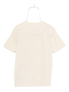 T-shirt per bambino Stone Island Junior beige con logo sul davanti - Rubino Kids