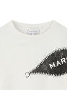 T-shirt per bambino The Marc Jacobs Kids bianco con stampa grafica - Rubino Kids