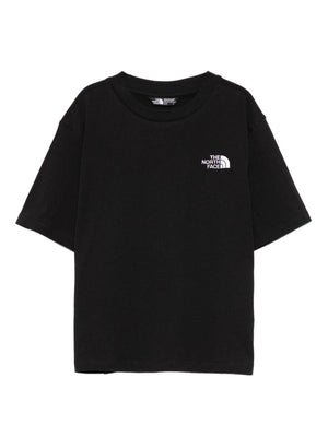 The North Face Kids Black T-Shirt with Chest Logo