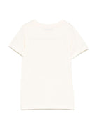 T-shirt per bambino TRUSSARDI JUNIOR beige con stampa grafica - Rubino Kids