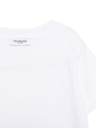 T-shirt per bambino Trussardi Junior bianco con maniche corte - Rubino Kids
