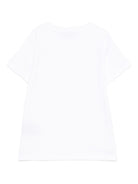 T-shirt per bambino Trussardi Junior bianco con maniche corte - Rubino Kids
