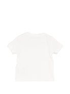T-shirt per bneonata Elisabetta Franchi La Mia Bambina rosa con decorazioni - Rubino Kids