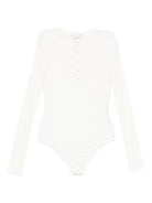 T-shirt per donna ALYSI bianco con maniche lunghe - Rubino Kids