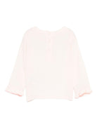 T-shirt per neonata Billieblush rosa con decorazione con paillettes - Rubino Kids