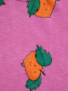 T-shirt per neonata Bobo Choses fucsia con stampa grafica rapa - Rubino Kids