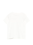 T-shirt per neonata Bonpoint bianca con stampa ciliegie sul davanti - Rubino Kids