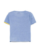 T-shirt per neonata Gensami kids azzurro in maglia - Rubino Kids