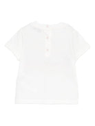 T-shirt per neonata Missoni Kids bianca con stampa a zig - zag - Rubino Kids