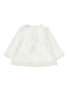 T-shirt per neonata Monnalisa bianca con stampa Minnie Mouse sul davanti - Rubino Kids