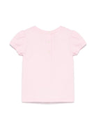 T-shirt per neonata POLO RALPH LAUREN KIDS rosa con motivo Polo Bear - Rubino Kids