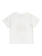 T-shirt per neonata Stella McCartney Kids bianco con stampa a cuore - Rubino Kids