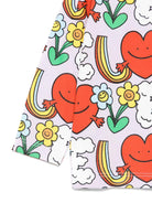 T-shirt per neonata Stella McCartney Kids lilla con stampa grafica - Rubino Kids