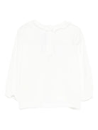 T-shirt per neonata Tartine Et Chocolat bianca con stampa gatti - Rubino Kids