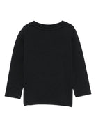 T-shirt per neonati John Richmond Junior nero con maniche lunghe - Rubino Kids