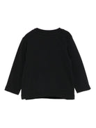 T-shirt per neonati Moschino Kids nero con orsetto ricamato - Rubino Kids