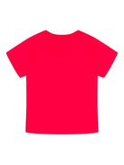 T-shirt per neonati Moschino Kids rosso con stampa Teddy Bear - Rubino Kids