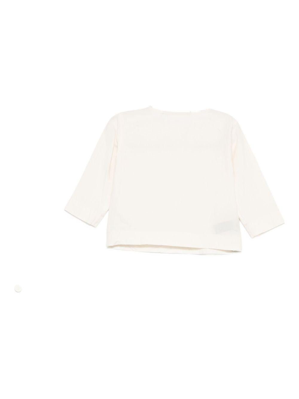 T-shirt per neonato Album di Famiglia Kids beige con girocollo - Rubino Kids