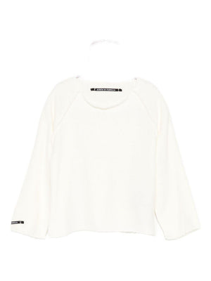 T-shirt per neonato Album di Famiglia Kids bianca con scollo tondo