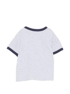 T-shirt per neonato Bobo Choses grigia con stampa Mr. Pickles - Rubino Kids