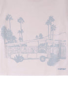 T-shirt per neonato Bonpoint bianco con stampa grafica - Rubino Kids