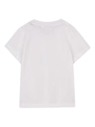 T-shirt per neonato Boss Kids bianca con taschino - Rubino Kids