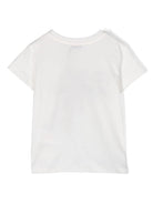 T-shirt per neonato Dolce & Gabbana Kids bianco con stampa - Rubino Kids