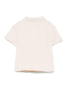 T-shirt per neonato Emporio Armani Kids beige con logo - Rubino Kids