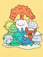 T-shirt per neonato Stella McCartney Kids giallo con stampa grafica - Rubino Kids