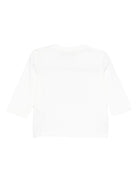 T-shirt per neonato Tartine Et Chocolat bianca con stampa grafica - Rubino Kids