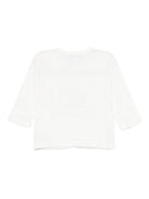 T-shirt per neonato Tartine Et Chocolat bianca con stampa procione - Rubino Kids