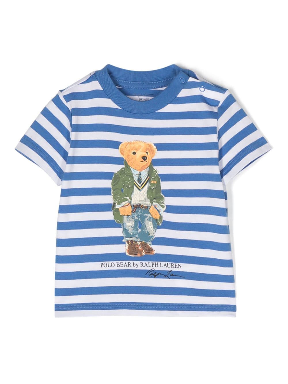 T-shirt Polo Bear - Rubino Kids