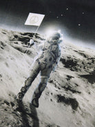 T-shirt Riley per bambino Molo nera con stampa grafica all - over - Rubino Kids