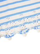 T-shirt Rosita per bambina Molo multicolore con design a righe - Rubino Kids