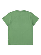 T-shirt Roxo per bambini Molo verde con stampa smile - Rubino Kids