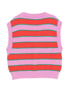 Top per bambina Bobo Chose multicolore con design a righe - Rubino Kids