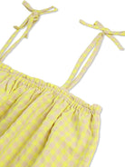 Top per bambina Bobo Choses giallo con motivo a quadri - Rubino Kids