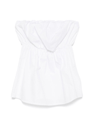 Top per donna The M bianco con design senza spalline - Rubino Kids