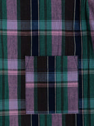 Top per neonata Bonpoint viola con motivo a quadri - Rubino Kids