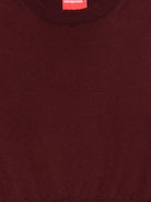 Top smanicato per donna Merci bordeaux con scollo rotondo - Rubino Kids