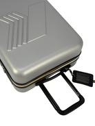 Trolley Eudoxie Logo per bambini K - Way Kids grigio con ruote girevoli - Rubino Kids