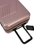 Trolley Eudoxie Logo per bambini K - Way Kids rosa con logo stampato all - over - Rubino Kids