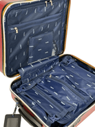 Trolley Eudoxie Logo per bambini K - Way Kids rosso con logo stampato all - over - Rubino Kids