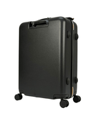 Trolley Eudoxieur per bambini K - Way Kids nero con monogramma K - Way in rilievo tono su tono - Rubino Kids