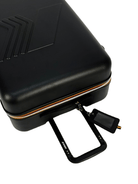 Trolley Eudoxieur per bambini K - Way Kids nero con monogramma K - Way in rilievo tono su tono - Rubino Kids