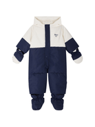 Tuta da neve per neonato Bonpoint blu con cappuccio - Rubino Kids